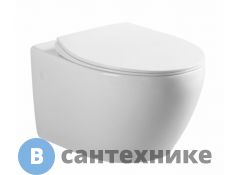 Унитаз подвесной Art & MAX ELEGANT AM9316CHR безободковый, без сиденья