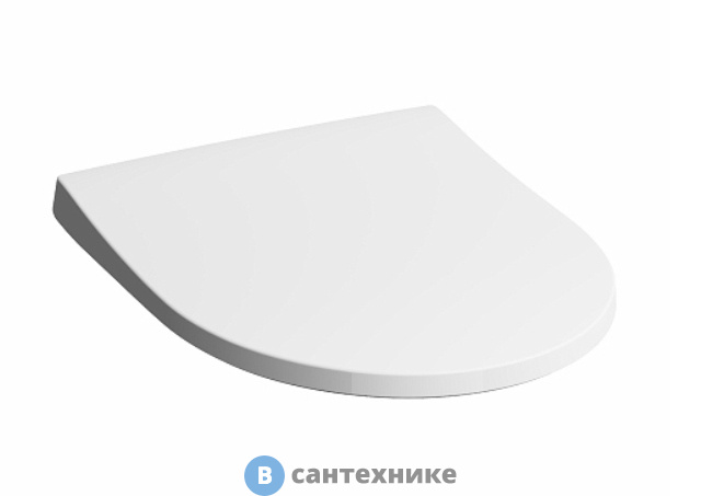 Сиденье для унитаза Geberit 574950000 ICON Slim, из материала Duroplast, антибактериальное (белый)