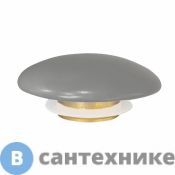Накладка на слив для раковины ABBER AC0014MG серая матовая, керамика