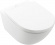Унитаз подвесной Villeroy & Boch Subway 3.0 4670TSR1 с сиденьем для унитаза с функцией QuickRelease и SoftClosing 8M42S101, горизонтальный выпуск CeramicPlus