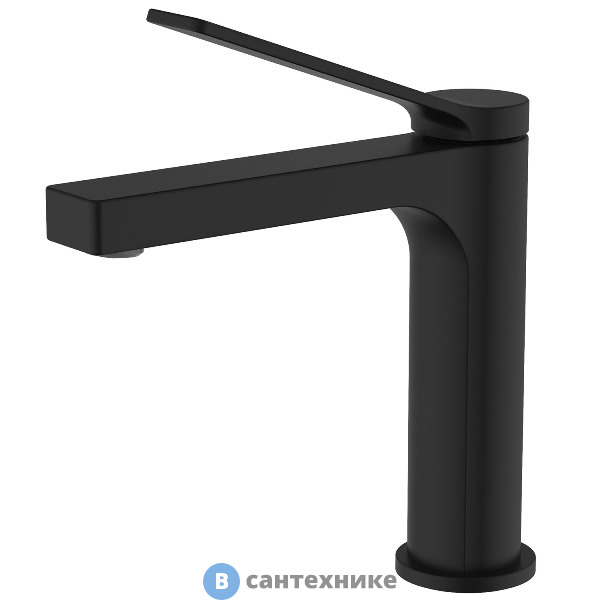 Смеситель AZARIO VISE для раковины без донного клапана, черный (AZ-VQQ168330PA)