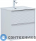 картинка Тумба с раковиной Aquanet Вита 60 цв. белый матовый (339160)
