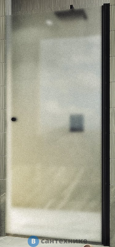 Душевая дверь на монопетле MaybahGlass 1980*800 Стекло 6 мм Сатин (MGD-808-6)