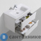 картинка Тумба под раковину BelBagno SOFT подвесная с двумя выкатными ящиками, с доводчиками SOFT-1200-2C-SO-BF Bianco Frassinato, 11900x440x500