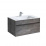 Тумба под раковину Vincea Chiara 800 подвесная, 1 выкатной ящик soft-close, G.Stone (VMC-2C800GS)