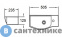 картинка Раковина WELTWASSER AISBACH 7950 GL-WT R подвесная (глянцевая белая) 450х240х125 мм