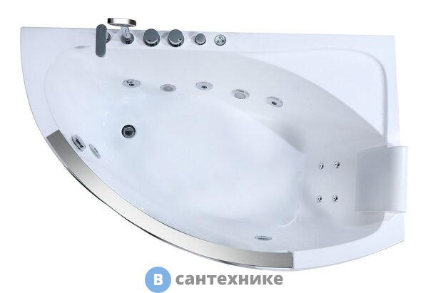 Ванна акрил Orans BT-62110L (1600x1000x600) гидромассажная