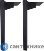 Опоры Aquanet Nova (2 шт.) черный матовый (243731)