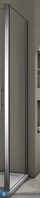 Боковая панель Veconi KP-02 SPI80/KP02-80-01-19C3 стекло прозрачное/6мм