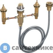 Скрытая часть Hansgrohe 13244180 смесителя для ванны