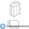 картинка Душевая кабина Loranto CS-5180-13R F, 100*80*215 низкая, белая, прямоугольная, стекло 4 мм, поддон 13 см