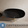 картинка Карбоновая ванна ABBER Karbon AK9001-1.7 черная