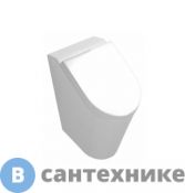 Писсуар GLOBO Forty3 настенный 37*34см с отверстиями для крышки, с сифоном, с крепежом, белый (FO030.BI)