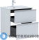картинка Тумба с раковиной Aquanet Вита 60 цв. белый матовый (339160)