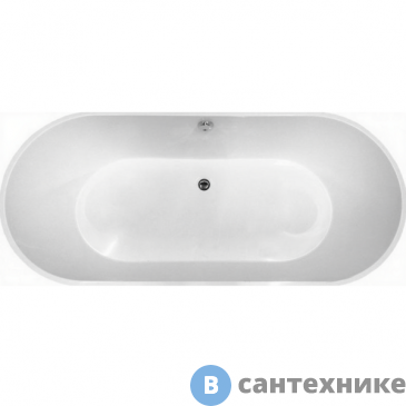 картинка Ванна из искусственного мрамора Aquanet Family Stone 180х80 (332888)