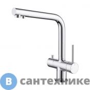Смеситель Timo Saona 2396/00F для кухни с подключением фильтра, хром