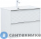 картинка Тумба с раковиной Aquanet Вита 80 цв. белый матовый (339162)