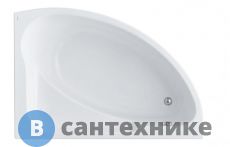 Ванна акриловая Santek Гоа 150х100 правосторонняя (1WH112032), без каркаса и сифона