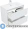 картинка Тумба с раковиной Aquanet Милан 80 цв. белый глянец (340154)