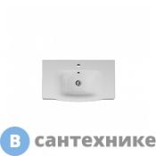 Раковина AM.PM Like M80WCC0802WG мебельная, керамическая, 80 см, встроенная, белый, глянец