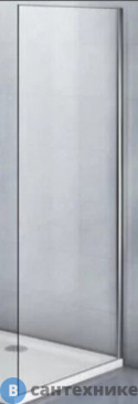 картинка Боковая панель Veconi KP-09 KP09-80-01-C5 стекло прозрачное/6 мм