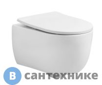 Унитаз подвесной Art & MAX BOLOGNA AM211CHR безободковый, без сиденья
