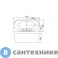 картинка Ванна акриловая Frank F109 гидромассажная, пристенная