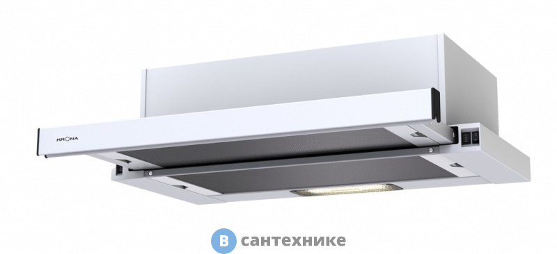 Вытяжка кухонная Krona KERRY 600 WHITE PB