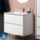 картинка Тумба с раковиной Aquanet Вита 80 цв. белый матовый (339162)