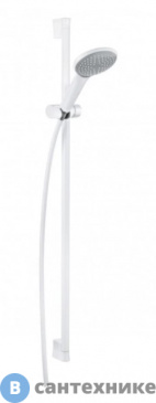 картинка Душевой гарнитур Kludi 6784091-00 FRESHLINE 1S, штанга 900 мм, белый