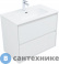 картинка Тумба с раковиной Aquanet Милан 80 цв. белый глянец (340154)