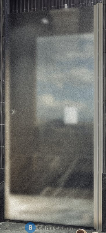 Душевая дверь на монопетле MaybahGlass 1980*800 Стекло 6 мм Сатин (MGD-808-5)