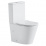 Унитаз-компакт Black&White W-7793 P-trap / Geberit/ Rimless / anti-dirt (610x360x850)