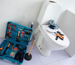 Установка напольного унитаза