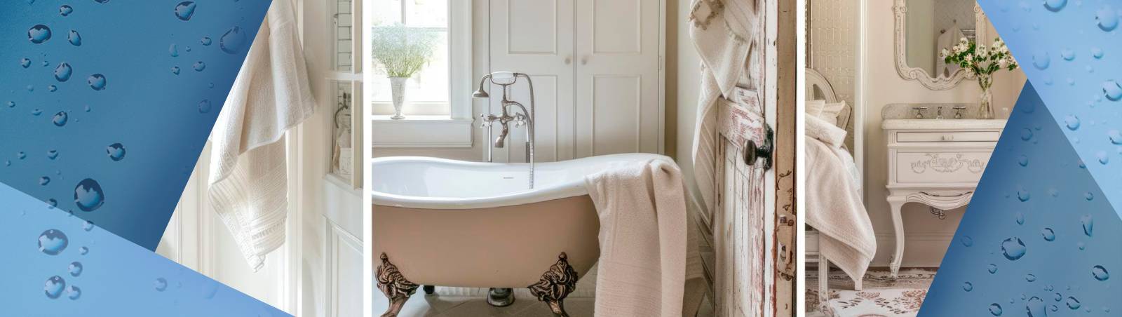 Ванная в стиле прованс