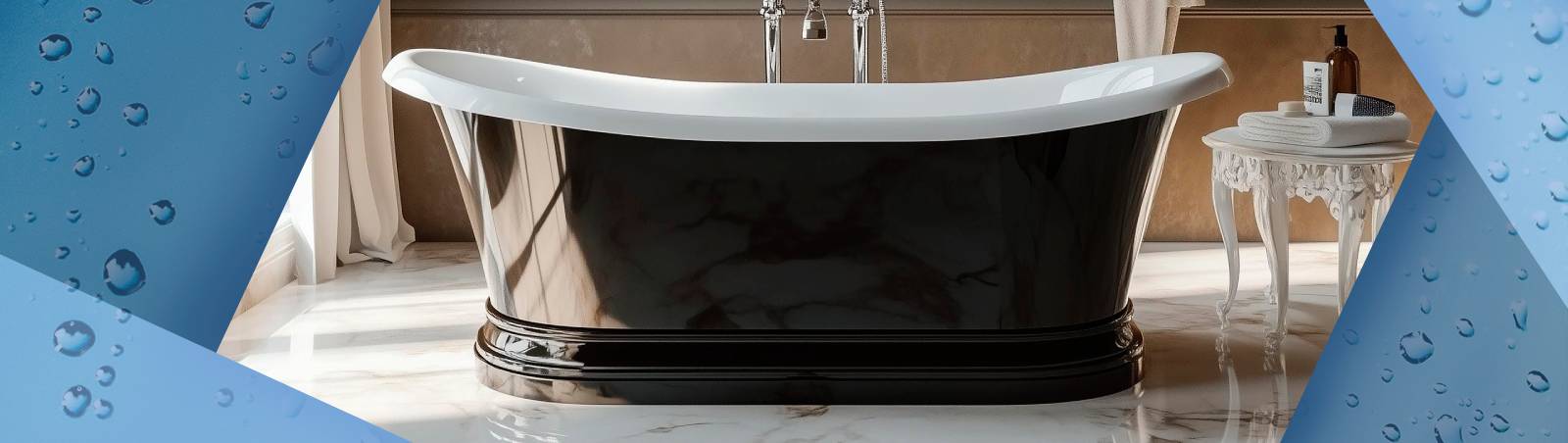 Ванна в классическом стиле: оформление интерьера