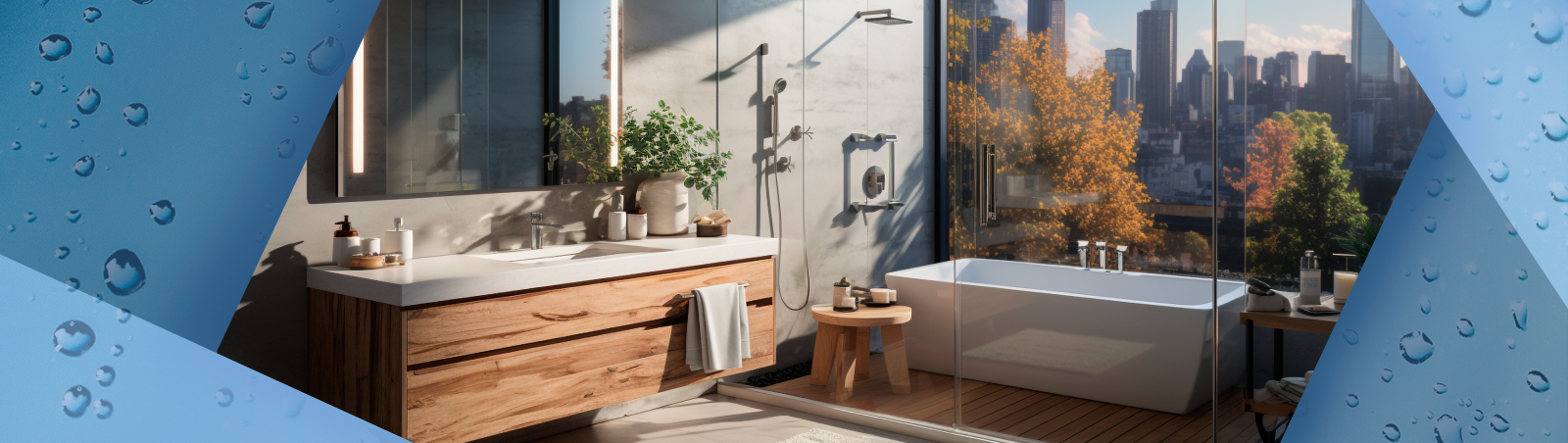 Как защитить мебель в ванной от набухания и влаги