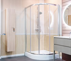 Стеклянные душевые кабины – преимущества и недостатки