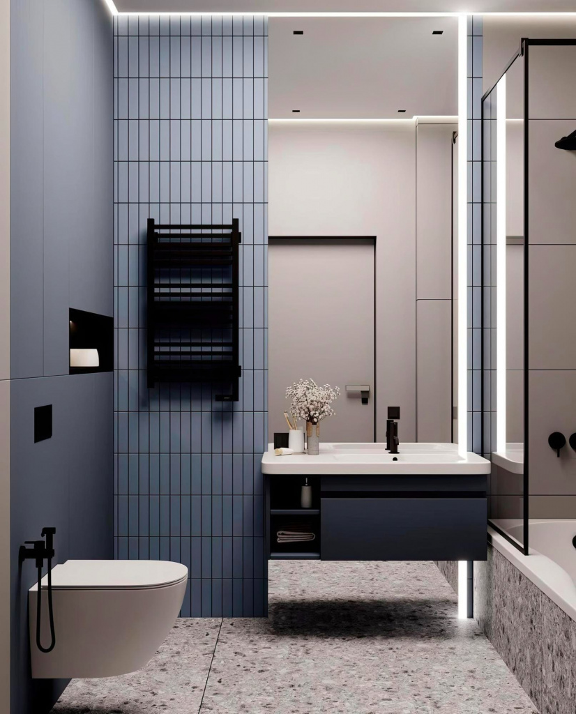 интерьер ванной