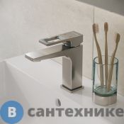 Смеситель Grossman Pragma 510.K35.03.120 для раковины, брашированный никель (510.K35.03.120)