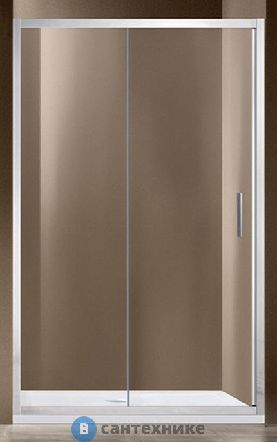 Душевая дверь Vincea Garda VDS-1G110CL, 1100, хром, стекло прозрачное