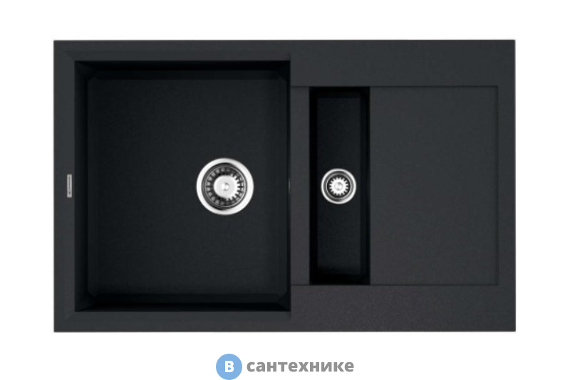 Кухонная мойка OMOIKIRI Sakaime 78-2-BL черный (4993114)