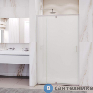 картинка Душевая дверь RGW PA-008  80- 90*195 хром/ матовое (350800889-21)