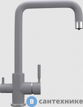 картинка Смеситель для кухни Domaci Солерно UQ-019-05 бетон (550868)