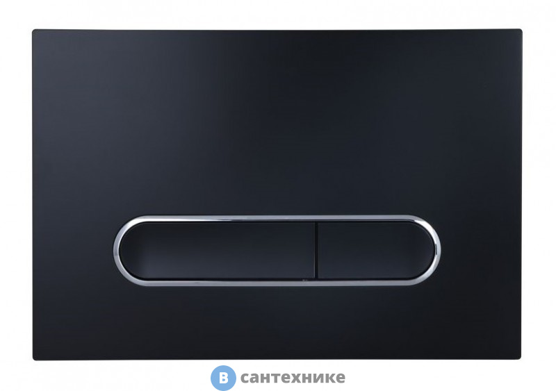 Клавиша смыва ESBANO OVL-17MB матовый черный