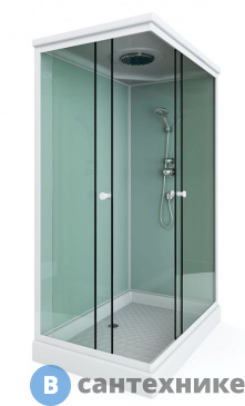 картинка Душевая кабина Arcus S-48 (80x120) матовое стекло