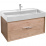Тумба под раковину Jacob Delafon VIVIENNE EB1668-E75-E75 100 см, корпус дуб давос натуральный, фасад дуб давос натуральный