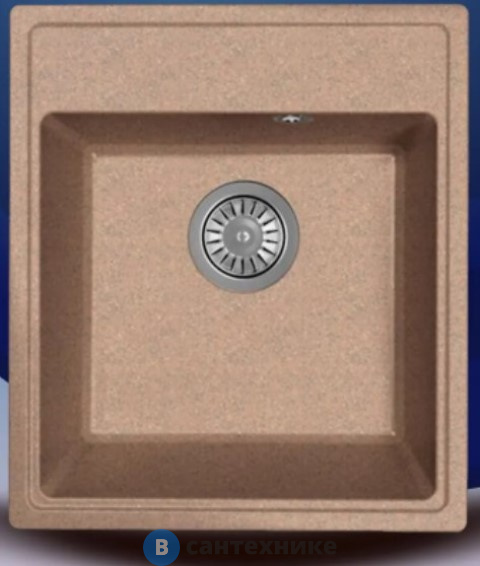 Кухонная мойка Dr. Gans Оливия 420, терракота СМс (25.150.B0420.406)