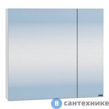 картинка Зеркальный шкаф СанТа Аврора 70 универсальный НП (700334)