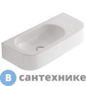 Раковина GLOBO Forty3 SCT55.BI*0 подвесная 55*27см, без отв-я под смеситель, без перелива, с креплением, белый